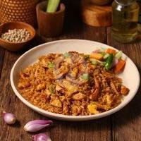 Nasi Goreng Pete menu Nasi Goreng Gila Gondrong Obama, Grogol Petamburan