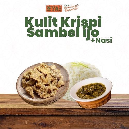 Nasi Ayam Pedas + FREE ES TEH menu Pedesan Nyai, Gading Kasri