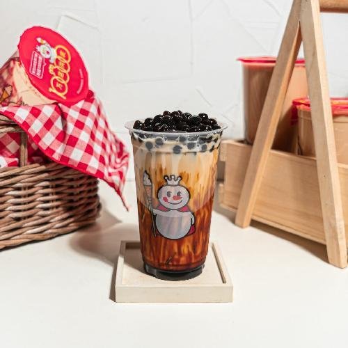 Brown Sugar Boba Milk (M) menu Mixue Slawi Obor, Bundaran Obor