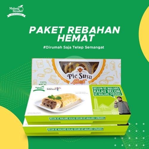 2 Pia Kukus Kahuripan 400 gr dan 2 Malang Strudel Toaster Choco Cheese menu Malang Strudel Oleh-Oleh Malang, Semeru