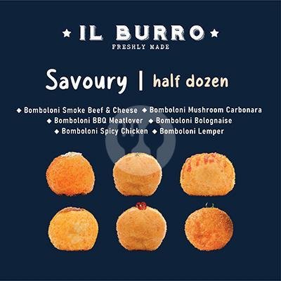 Paket Savoury / Half Dozen menu Il Burro Bakery, Galaxy Mall 2