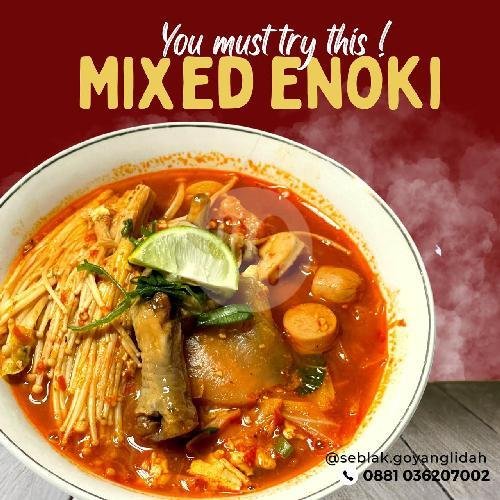 Mixed Reguler menu Seblak Goyang Lidah Kediri