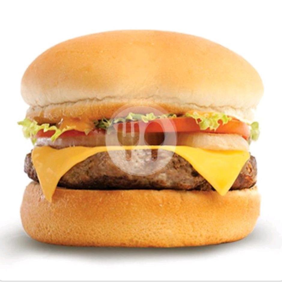 Double Cheeseburger menu Five Monkeys Burger, Plaza Senayan