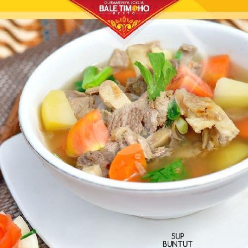 Sup Tom Yam Seafood Besar menu Bale Timoho Resto, Ipda Tut