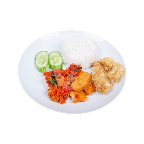 Paket Combo menu Waroeng Ayam Geprek, Kampus Univ. Siliwangi