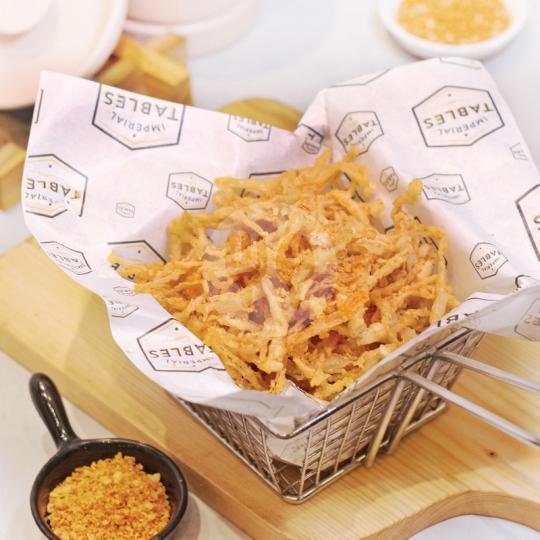 Fried Fish Skin With Salt & Chilli menu Imperial Tables, Gedung OT