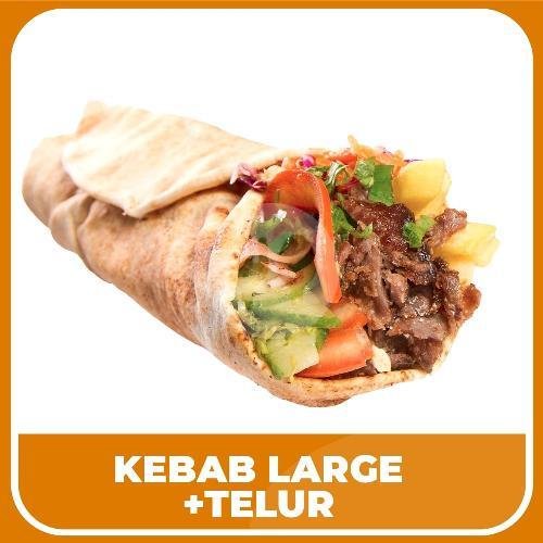 Kebab Small + Keju Mozarella menu Madeena Kebab