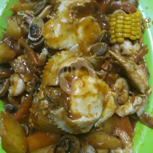 Mix 1 Saus Padang menu Kresna Sea Food 99, AH Nasution