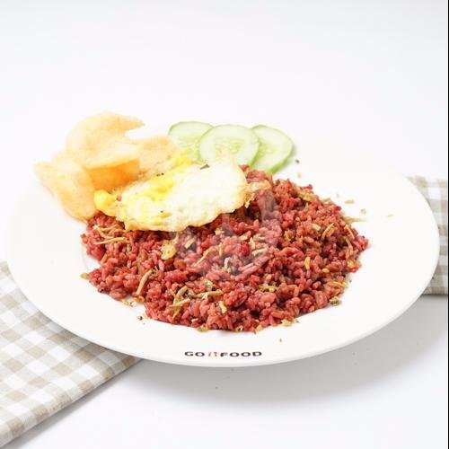 Nasi Goreng Hijau + Telor + Teri menu Nasi Goreng Thole Kitchen, Panglima Polim