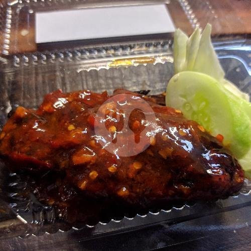 Ayam Bakar Sambel Kacang menu Wink Chicken, Singaparna
