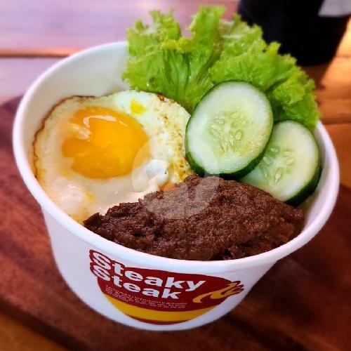 Chicken Brown Rice Bowl menu Steaky Steak