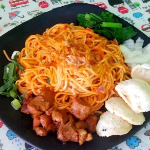 Miyago Pedas Level 15 menu Mie Ayam dan Bakso Tetelan Kemepyar (Wawa), Bantul