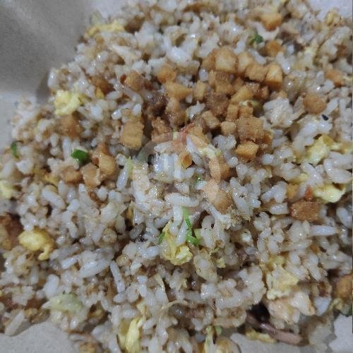 Nasi Goreng Ikan Asin menu Depot Mahkota, Gubeng
