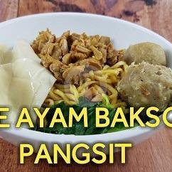 Mie Ayam Pangsit menu Bakso Titoti, Pasar Minggu