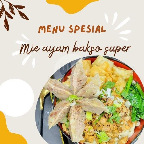 Lontong menu Mie Ayam & Bakso Wonogiri, Sumbersari