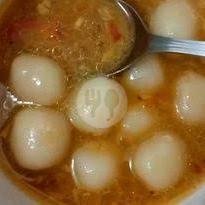 Cimol Set. Matang Banjur Goang menu Daffa Kuliner, Galunggung