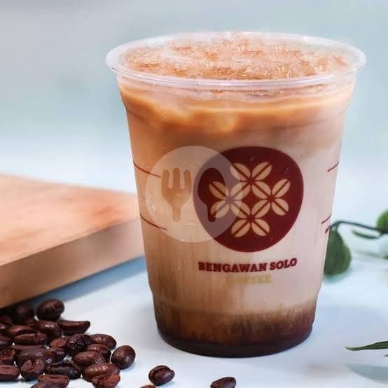 Iced/  Hot Caramel Macchiato menu Bengawan Solo Coffee, SPBU Pejompongan