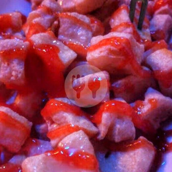 Tahu Kriuk Rasa Pedas Manis menu CJDW, Mejayan