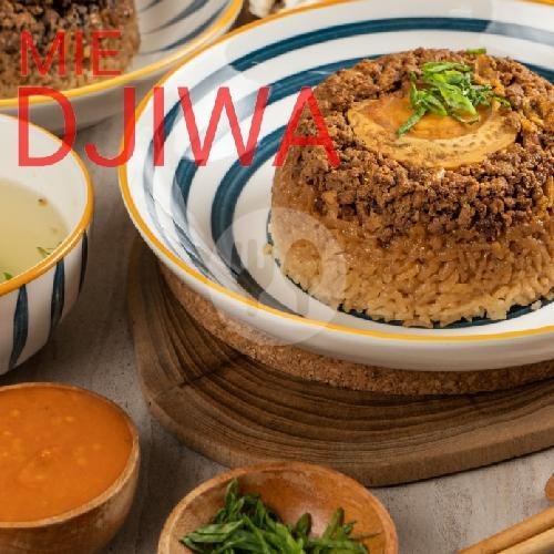 Nasi Tim Ayam + Telur Asin menu Mie Djiwa