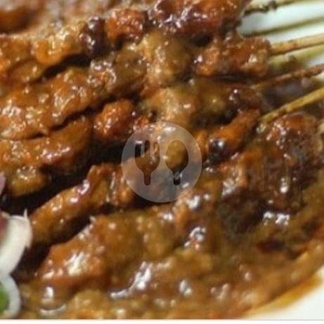 Sate Sapi 10 Tusuk Bumbu Kecap menu Warung Sate Madura 38, Pertigaan Mangin Cipari