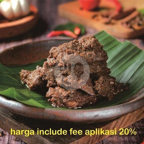 Rendang Daging Sapi menu Juara Masakan Padang, Danau Tondano