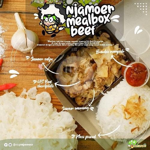 MIX 3 - SEGO NJAMOER REGULER 1 PORSI + PENTOL REGULER menu Sego Njamoer, Sakinah Supermarket