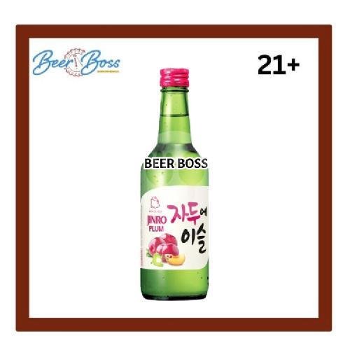 Soju Jinro Strawberryy 360ml menu Beer Boss, Kubis 1