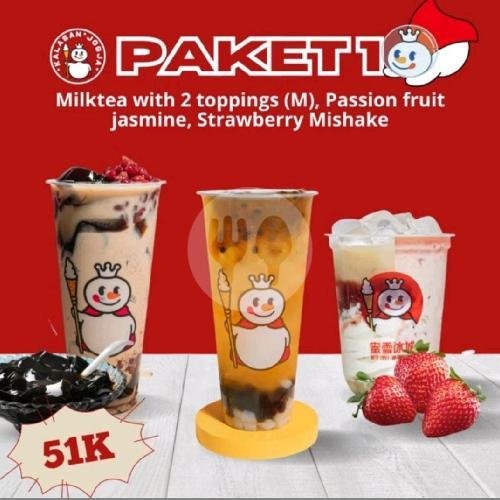 Paket1 menu Mixue Kalasan Jogja, Kalitirto Square