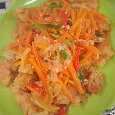 Udang Cah Jamur menu Bakmie Ardes dan Seafood, Pancoran Barat Raya