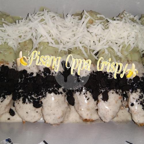 Strowberry + Vanilla Kj.O menu Pisang Crispy Oppa Eca, Cigandamekar Cibuntu