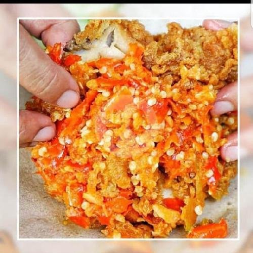 Paha Atas Geprek menu DYNO CHICKEN KAGOK, Depan SPBU Kagok Slawi
