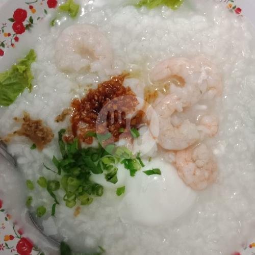 Bubur Babi + Telor menu Bubur Singkawang Akhian, Tambora
