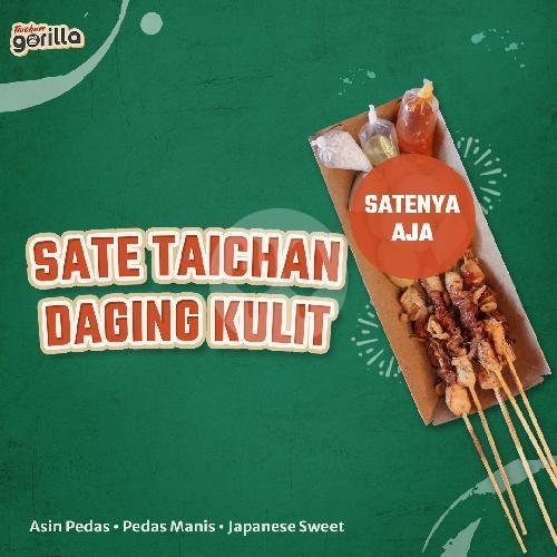 Paket Puas Ayam Geprek Saus Blackpepper menu Sate Taichan Gorilla, Pekiringan