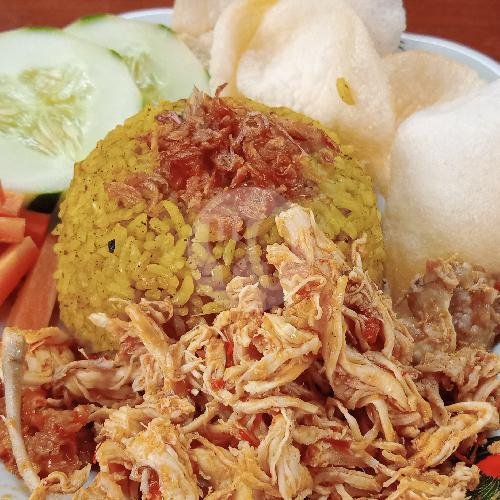Nasi Kebuli  Sapi + Ayam Suir Pedas menu Nasi Kebuli Mas Mail, Nusa Indah