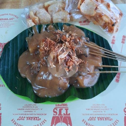 Sate Padang 10 Tusuk + Ketupat menu Sate Padang Takana Juo 1, Dekat Kntor Perumnas