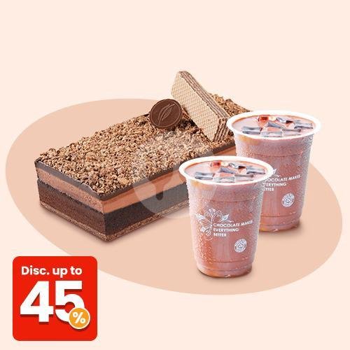 Double Chocolate 20x20 menu Dapur Cokelat, Mojokerto
