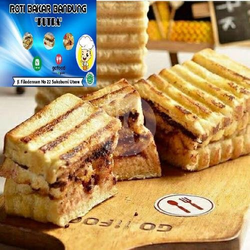 Roti Bakar Keju Full menu Roti Bakar Putra Bandung, Kebon Jeruk