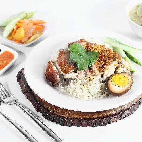 1 Person Set Meal menu Hap Seng Kee Chicken Rice, Kelenteng