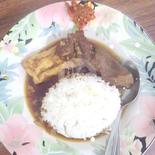 Nasi Semur Lidah Pedas menu Depot Lodeh Porong, Kawi Atas