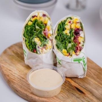 Combo Crispy Pocket 3 Items menu Harmony Salad Bar & Juice, Cibubur