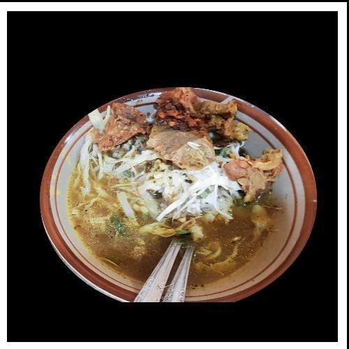 Soto Daging Sapi + Nasi Putih menu Soto Daging Sapi Lamongan Cak Lim