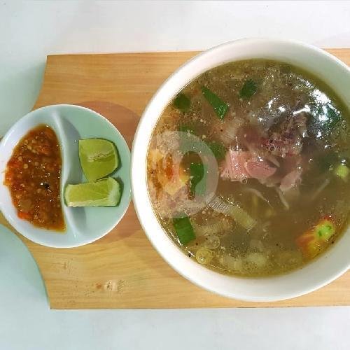 Kerupuk Udang / Perplastik menu Soto Betawi Hj. Inten, Kentungan
