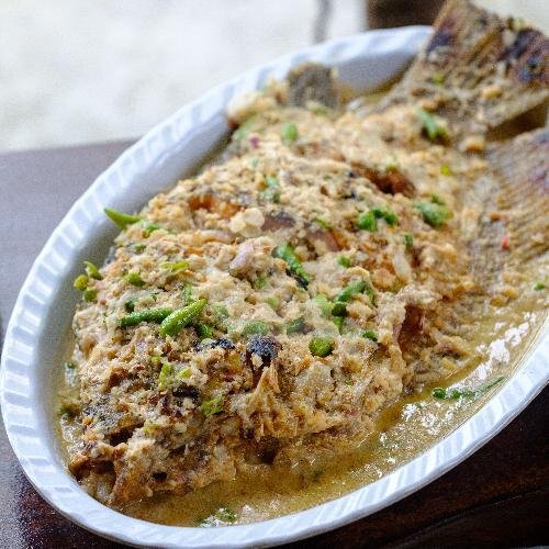 Gurame Goreng menu Saung Ranggon, Leuwi Dahu