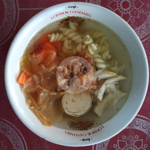 Rawon Komplit menu Soto Kwali Bu Rini, Kartasura