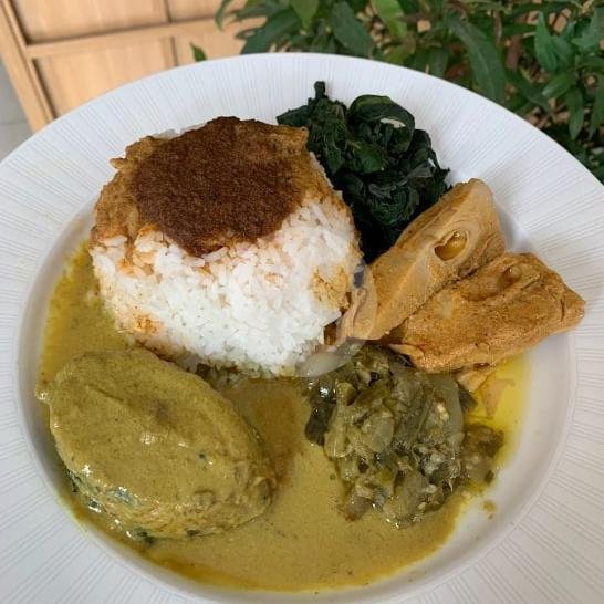 Nasi Ikan Bakar menu RM Padang Restu Mande, Jatinangor