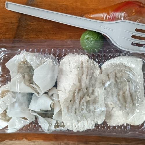 Kentang menu Baso Tahu Damar, Saparua