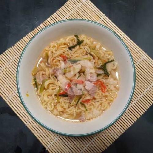 Mie Goreng+Telor menu Warkop Jangkung