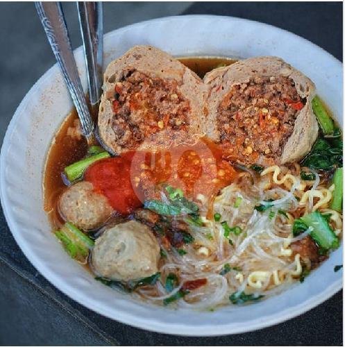 Bakso Telur menu Bakso Pakde Roso Murtadho, Senen