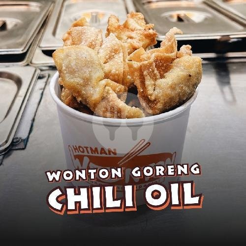 Wonton Rebus Saos Szechuan menu Hotman Wonton Mendut, Lowokwaru Kota Malang