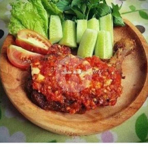 Ayam Penyet(Tanpa Nasi) menu Ayam Dan Ikan Bakar Kang Isep, Kadupugur Raya